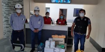 Industria pesquera donó implementos de bioseguridad a Minsa y EsSalud en Coishco