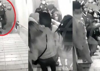 Lima, Los Olivos: Video inédito revela que tumulto no cerró la puerta @diariocorreo