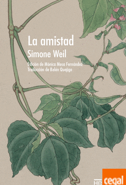 Francisco Bobadilla reflexiona sobre Simone Weil: “La amistad: cercanía y distancia”