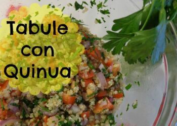 Una receta para alimentarnos mejor: “Tabulé de quinua con pechuga de pollo”