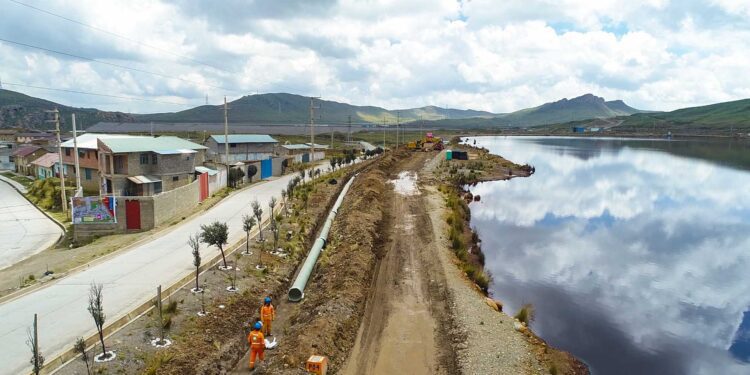 Desembalse en relavera Quiulacocha: Activos Mineros ejecuta obras para reducir riesgo