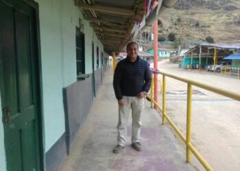 Ricardo Escudero nos comenta: “Desde un centro minero, cerca del cielo”