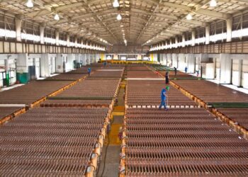 INEI: Producción de cobre se incrementó 40,1% en abril de este año