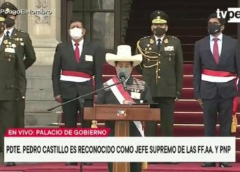 Fuerzas Armadas y Policía Nacional reconocieron al comunista Castillo como Jefe Supremo
