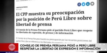 Realidad peruana: Aumentan amenazas contra la libertad de prensa