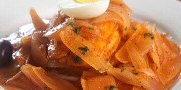 Escabeche de pollo, para comenzar la semana en familia