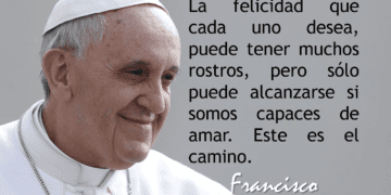 Francisco: Los vínculos familiares del amor producen maravillas