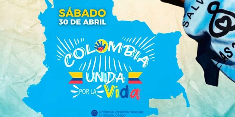 Colombianos marchan en más de 70 ciudades para defender la vida y rechazar el aborto