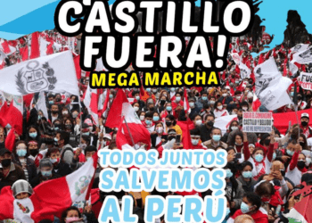 “Ni Castillo ni Cerrón, ni Sagasti ni Mendoza. Comunistas y morados son la misma cosa”