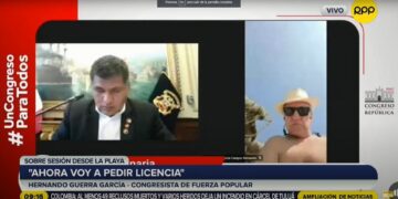 Congresistas en sus minutos caviares: cuando calienta el sol, allá en la playa