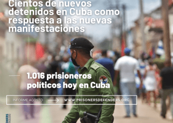 Decenas de nuevos presos políticos en Cuba, niños golpeados salvajemente, cientos de detenciones