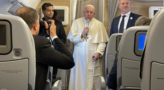 El Papa Francisco reflexiona sobre temas de actualidad…