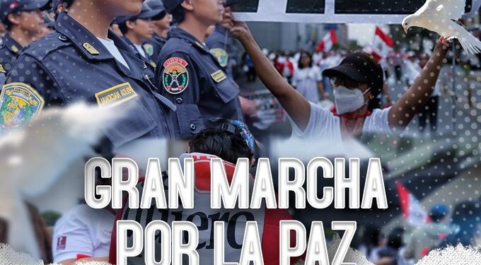 Una Marcha por la Paz: el pueblo contra la violencia