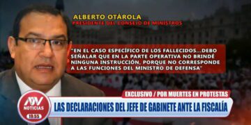 Otárola y su cobardía inaceptable