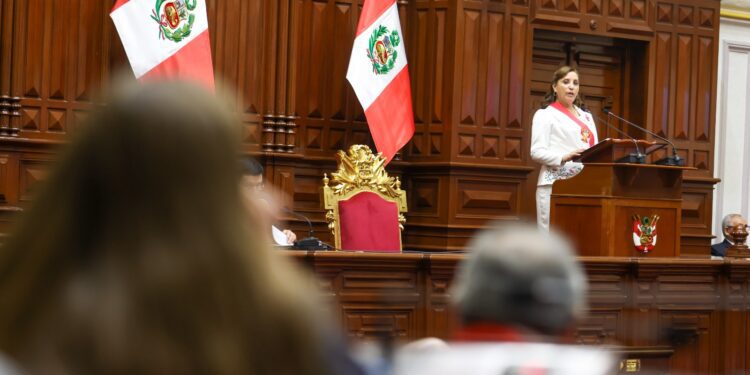 Discurso presidencial: “Se me fue, lo que iba a decir”