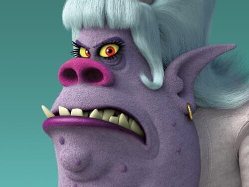 La de la vista, gorda (aleteando en sus frustraciones)