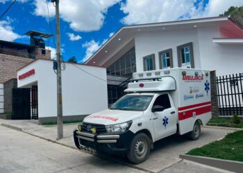 Compañía Minera Coimolache entrega moderno centro de salud en el distrito de Chugur en Cajamarca