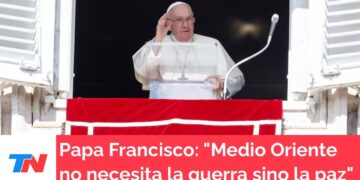 El Papa pide todos los esfuerzos por el diálogo y la paz en Medio Oriente
