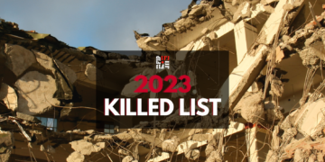 Federación Internacional de Periodistas: 2023 ha sido uno de los peores años desde 1990