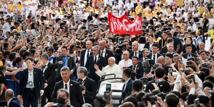 Francisco: “sin amor no somos nada, ¡amad a todos sin preferencias!”