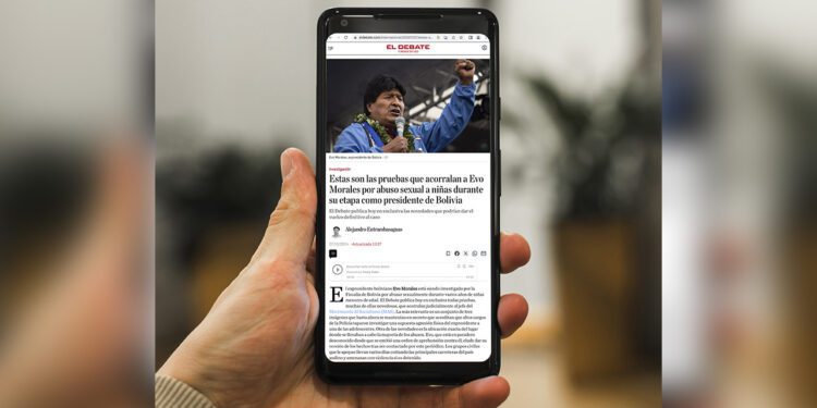 Tiemblan las izquierdas del odio: Evo Morales es investigado por estupro, tráfico y trata de personas