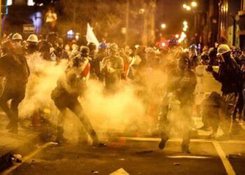La protesta violenta ya no se enciende desde la izquierda del odio