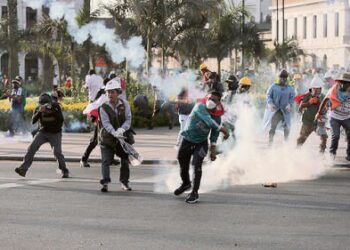La crisis infantil de una izquierda incompetente y violenta