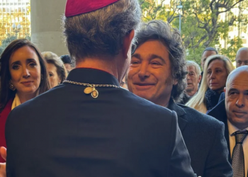 El Presidente argentino agradeció el trabajo de la Iglesia Católica con los más vulnerables