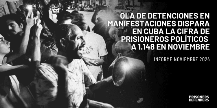 Cuba: ola de detenciones en manifestaciones dispara en Cuba la cifra de prisioneros políticos