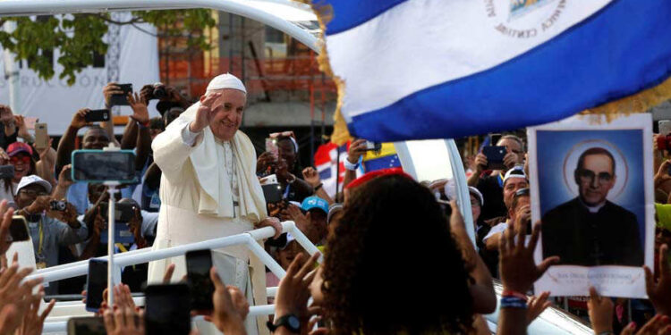 Francisco les escribe a los nicaragüenses: “Nadie nos puede arrebatar la Libertad”