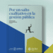 Universidad del Pacífico presenta el libro “Por un salto cualitativo en la gestión pública”