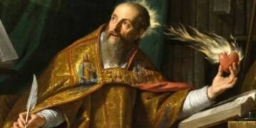 El corazón ardiente de San Agustín