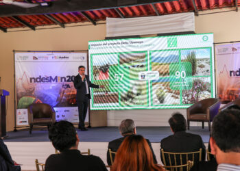 Innovador modelo de remediación ambiental minera en Andesmin 2025