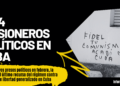 Prisioneros políticos verificados en Cuba este pasado mes de febrero