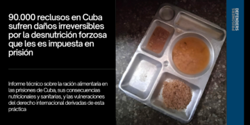 90.000 reclusos en Cuba sufren daños irreversibles por desnutrición forzosa