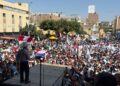 El vergonzoso despliegue del candidato de la violenta ultraizquierda