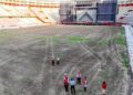 Eventos no deportivos realizados en el Estadio Nacional deterioraron el césped y la pista atlética
