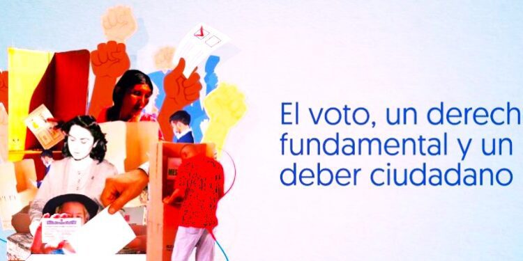Seamos conscientes que el arma más potente que tenemos es nuestro Voto ciudadano