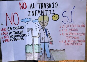 Incidencia de trabajo infantil se ubica en un 51.5% en áreas rurales, mientras que la urbana en un 14%