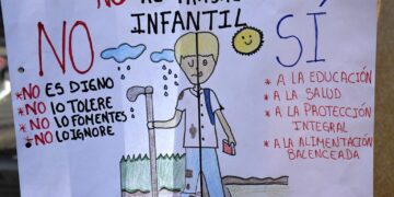 Incidencia de trabajo infantil se ubica en un 51.5% en áreas rurales, mientras que la urbana en un 14%