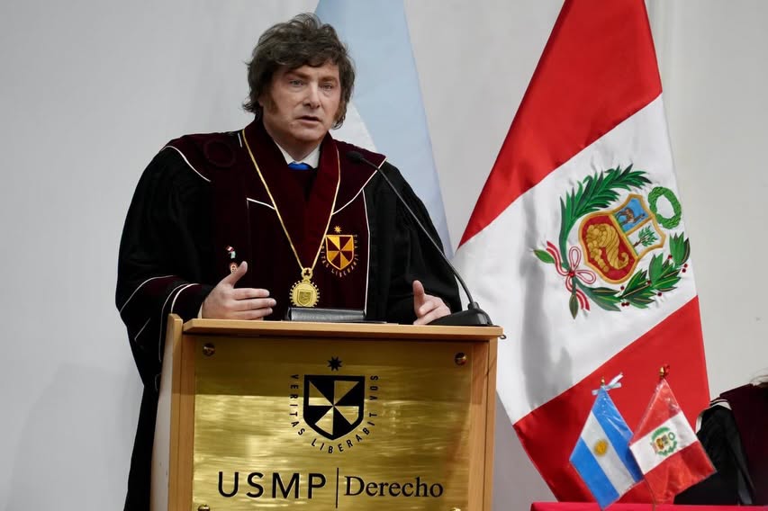 Javier Milei: “Es importante la cultura del trabajo y es importante la cultura del ahorro”